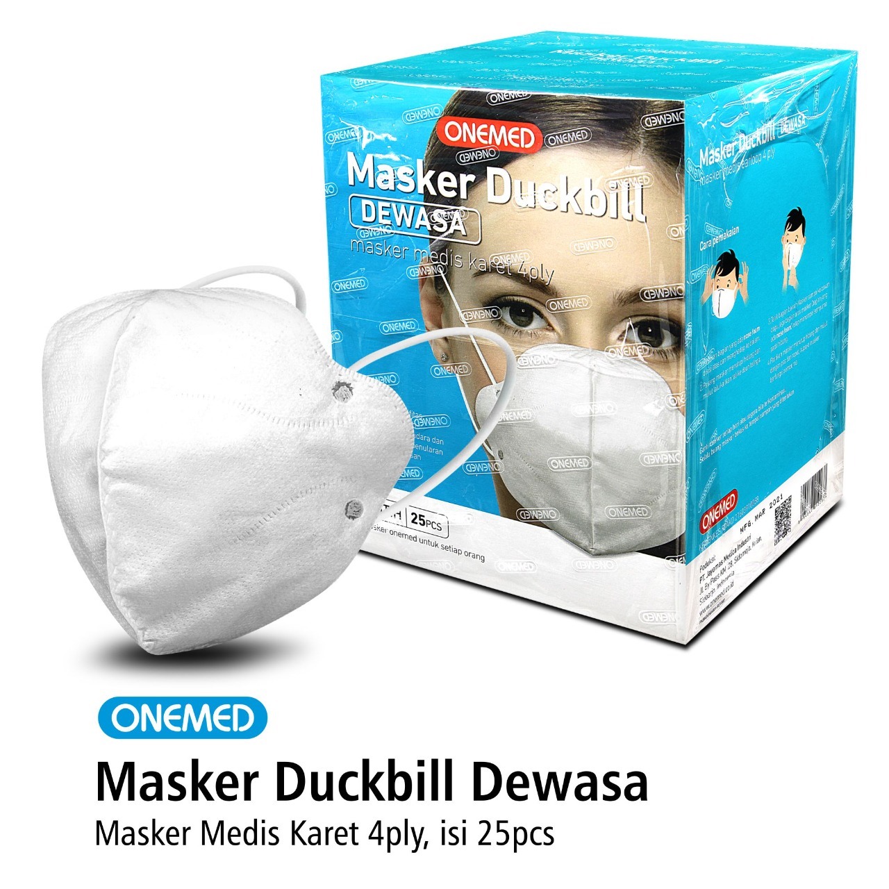 Masker Duckbill Dewasa OneMed